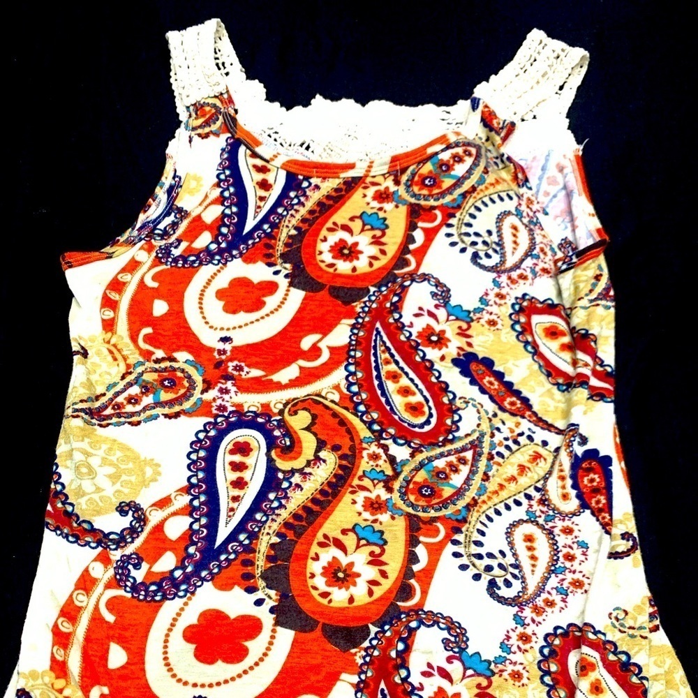 Japanese Weekend | Maternity shirt groovy Print size medium